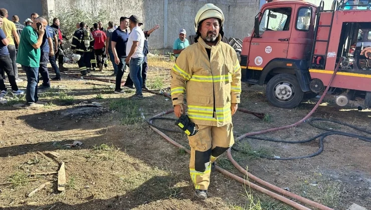 Isparta’da Soğuk Hava Deposunda Yangın Çıktı