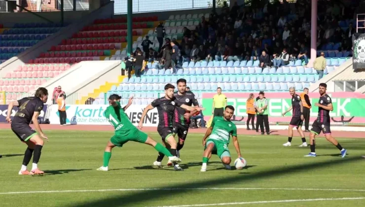 Isparta 32 Spor ve Kırklarelispor Berabere Kaldı