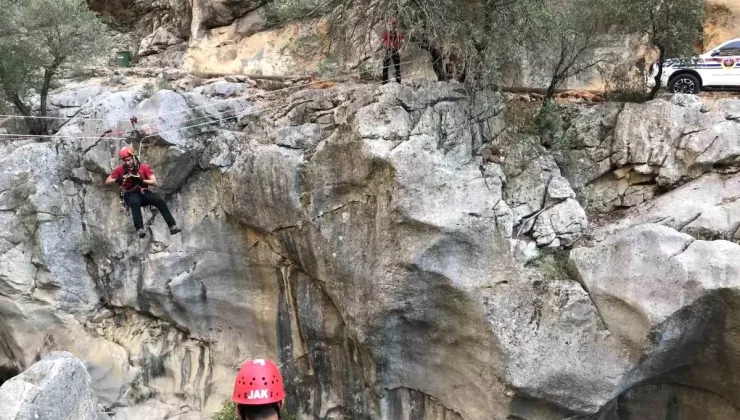 Isparta’da JAK Ekiplerinden Arama Kurtarma Tatbikatı