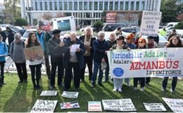 İBB önünde ‘azmanbüs’ protestosu: Can güvenliğimizi tehlikeye atıyor